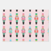 Preppy Nutkraker Wrapping Paper Sheets, set 3 (Voorkant 2)