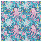 Preppy Octopus Garden Stof (Swatch)