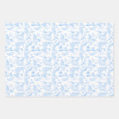 Preppy Oerwoud Chinoiserie Toile Inpakpapier Vel (Voorkant 2)