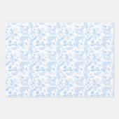 Preppy Oerwoud Chinoiserie Toile Inpakpapier Vel (Voorkant)