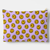 Preppy Paarse potlood Hoesje Etui (Achterkant)