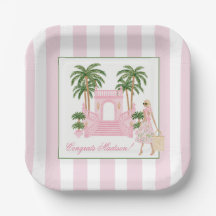Preppy Palm Beach Bruiloft / Meidenavond