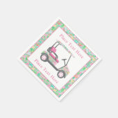 Preppy Palm Beach Golfkar Servet (Hoek)