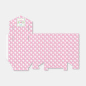 Preppy Palm Beach Monogram Wapenschild Bedankdoosjes (Uitgevouwen)