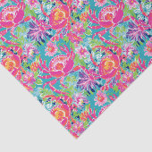 Preppy Palm Beach Ocean Crabs Patroon Tissuepapier (Detail)