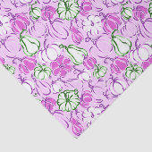 Preppy Palm Beach Print Lavendel & Groene pompoene Tissuepapier (Detail)