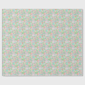 Preppy Palm Beach Print Pastel Charleston Cadeaupapier (Vlak)