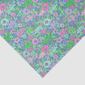 Preppy Palm Beach Print Roze en groene kamelen Tissuepapier (Detail)