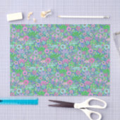Preppy Palm Beach Print Roze en groene kamelen Tissuepapier (Craft)