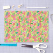 Preppy Palm Beach Print Schattigee orang-oetans Tissuepapier (Craft)