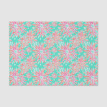 Preppy Palm Beach tropische bloemen patroon