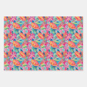 Preppy Palm Beach Zeemeerminnen Schildpadden Dolfi Inpakpapier Vel (Voorkant 2)