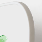 Preppy Palm Tree Monogram Carbon Fiber Pickleb Pickleball Paddle (Links Detail)