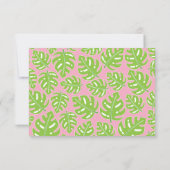 Preppy Palms - Aangepaste briefkaarten (Achterkant)