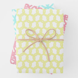 Preppy  pasta Gift Wrap Pack Inpakpapier Vel