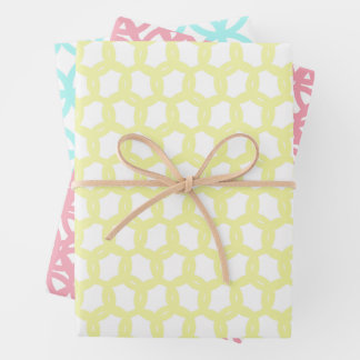 Preppy  pasta Gift Wrap Pack Inpakpapier Vel