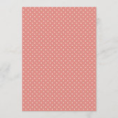 Preppy Pastel Eindfeest Bruidsfeest Advieskaart (Achterkant)