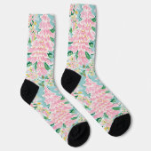 Preppy Pastel Kerstboom Soks Sokken (Rechts)