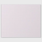 Preppy pastel roze / lila geruite inpakpapier (Vlak)