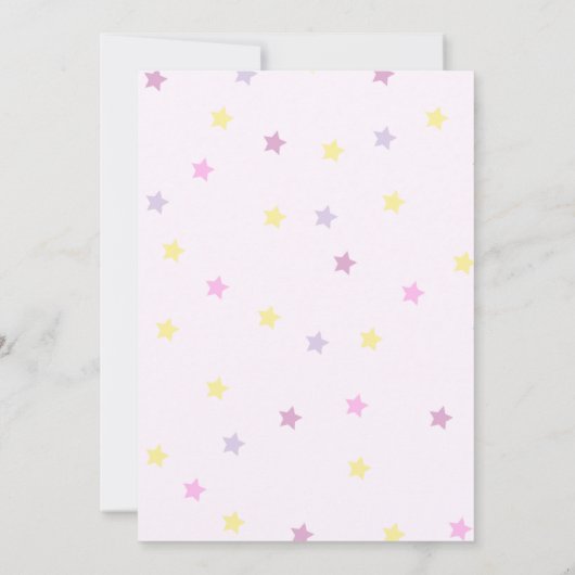 Preppy Pastel Roze Y2K Happy Face Party Verjaardag Kaart (Achterkant)