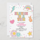 Preppy Patch Eleven is een vibe 11e verjaardag Kaart (Voorkant)