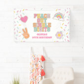 Preppy Patch Hello Double Digits 10th Birthday Spandoek (Insitu)