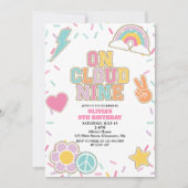 Preppy Patch op Cloud Nine 9e verjaardag Kaart (Voorkant)