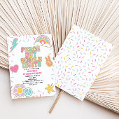 Preppy Patch Peace Out Single Digits 10e verjaarda Kaart