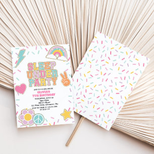 Preppy Patch Slaap onder Verjaardag Kaart