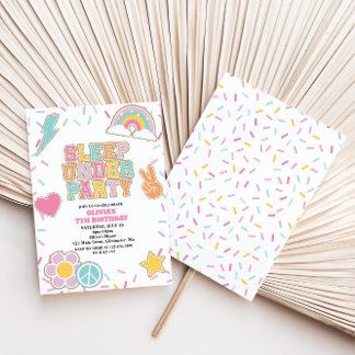 Preppy Patch Slaap onder Verjaardag Kaart