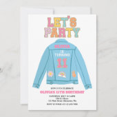 Preppy Patch spijkerjack 11e verjaardag Kaart (Voorkant)