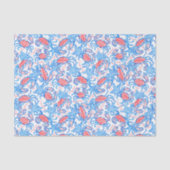 Preppy Patriotic Crabs Tissuepapier (Voorkant)