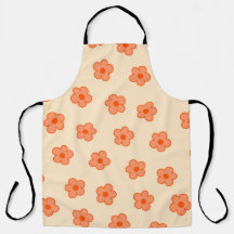 Preppy Peach Oranje Hippie Flower