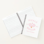 Preppy Pickle Baller Notitieboek (Binnen)