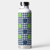 Preppy Pickleball Gingham - Navy & Lime Waterfles (Rechts)
