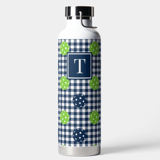 Preppy Pickleball Gingham - Navy & Lime Waterfles (Links)