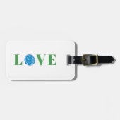 Preppy Pickleball Love Bagagelabel (Voorkant horizontaal)