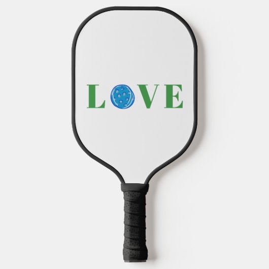 Preppy Pickleball Love Paddle (Voorkant)