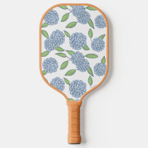 Preppy Pickleball Paddle in Hydrangea