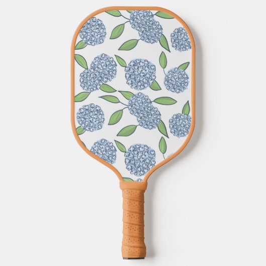 Preppy Pickleball Paddle in Hydrangea (Voorkant)