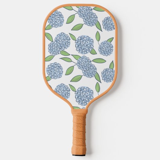 Preppy Pickleball Paddle in Hydrangea (Achterkant)