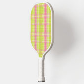 Preppy Pickleball Paddle Pink & Green Plaid (Links)
