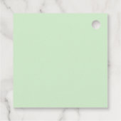 Preppy Pickleball Strepen Bruiloft Bedankjes Labels (Achterkant)