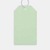 Preppy Pickleball Strepen Bruiloft Cadeaulabel (Achterkant)