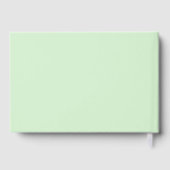 Preppy Pickleball Stripes Wedding Gastenboek (Achterkant)