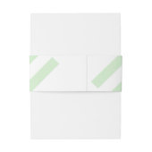 Preppy Pickleball Stripes Wedding Uitnodigingen Wikkel (Achterkant Voorbeeld)