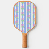 Preppy Piece roze logo Pickleball Paddle (Voorkant)
