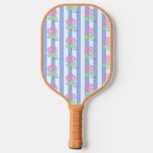 Preppy Piece roze logo Pickleball Paddle (Achterkant)