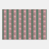 Preppy Pineapple Christmas - Schattige Modern Kleu Inpakpapier Vel (Voorkant 2)
