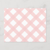 Preppy Pink Cake Cupcake Recept Kaart (Achterkant)